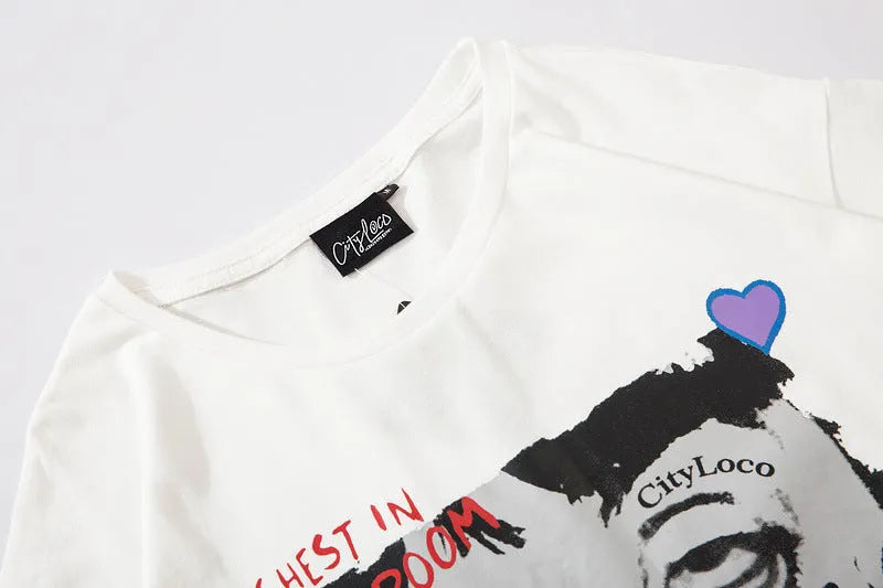 Harajuku High Street Fashion Brand Half-Sleeved Shirt - Bellarte Enchanté Harajuku High Street Fashion Brand Half-Sleeved Shirt